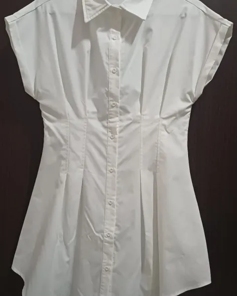 Vestido corto Blanco