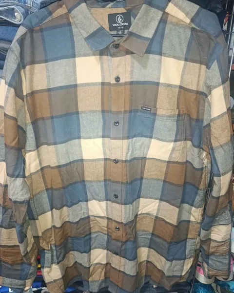 Volcom - Caden Plaid L/S Franela