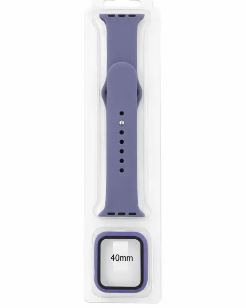 Correa de silicona para Apple Watch 40 mm color lila (Nueva)