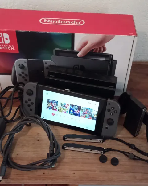 Nintendo switch v1 C magia. 9 juegos