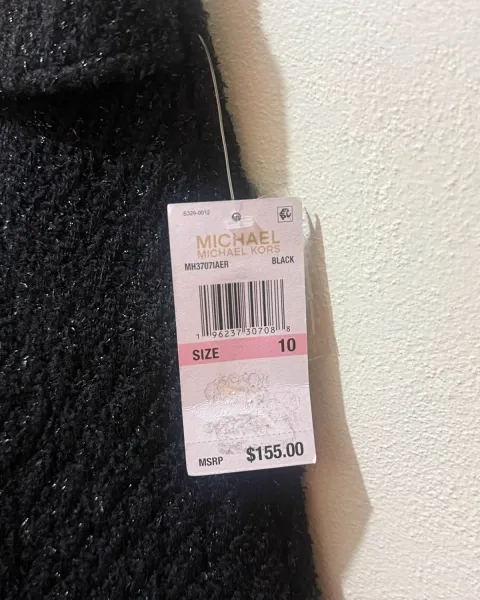 Enagua negra Michael Kors