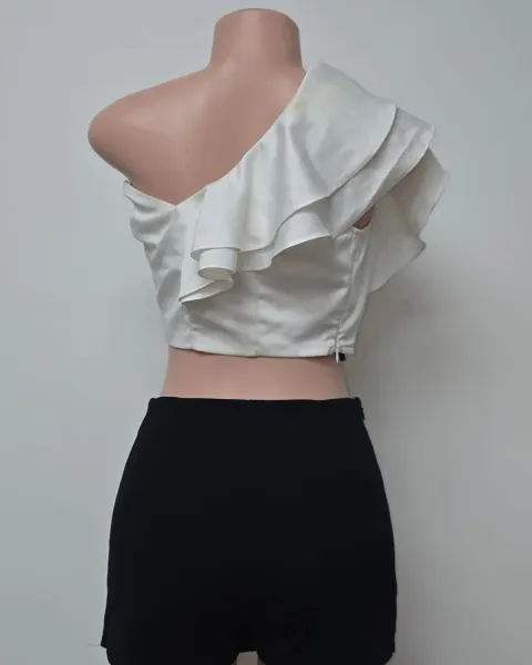 Blusa crop top