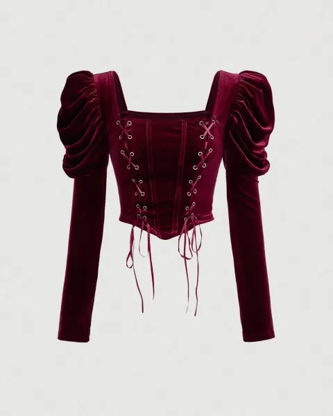 Blusa terciopelo