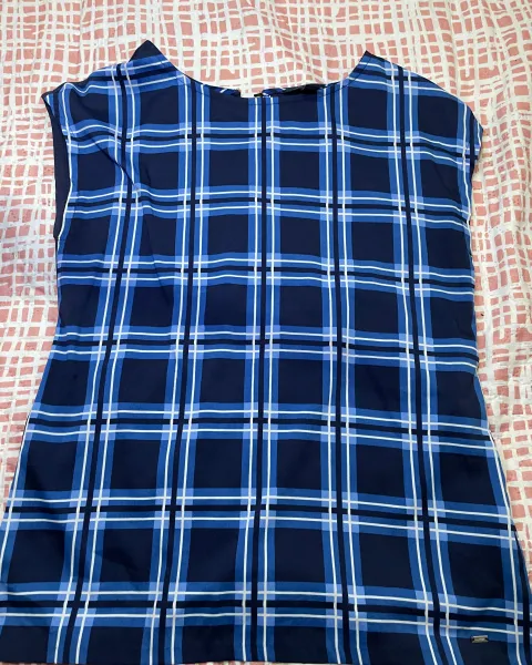 Blusa con cuadros Tommy Hilfiger S