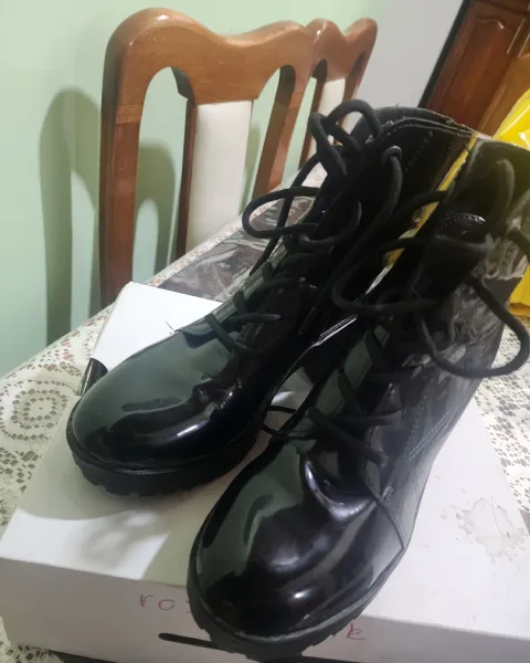 Botines charol
