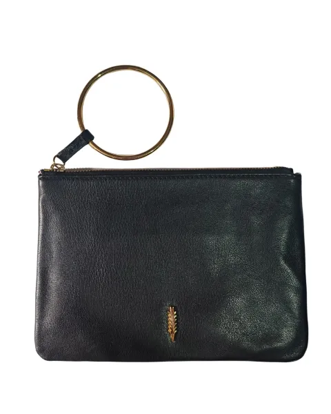 Thacker New York Leather Clutch @thackernyc