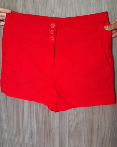 Short Rojo Mujer
