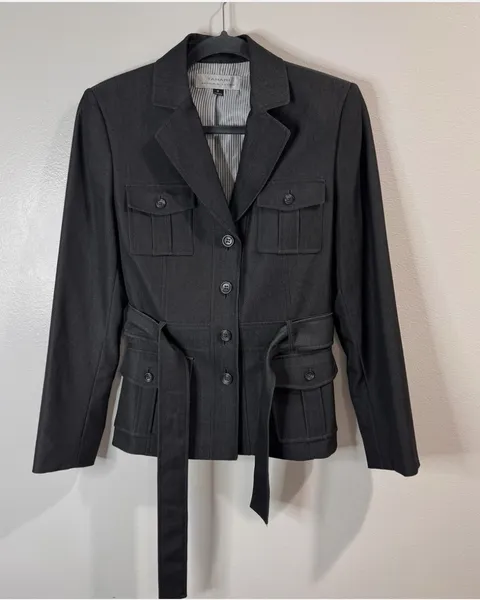 Blazer Gris Oscuro