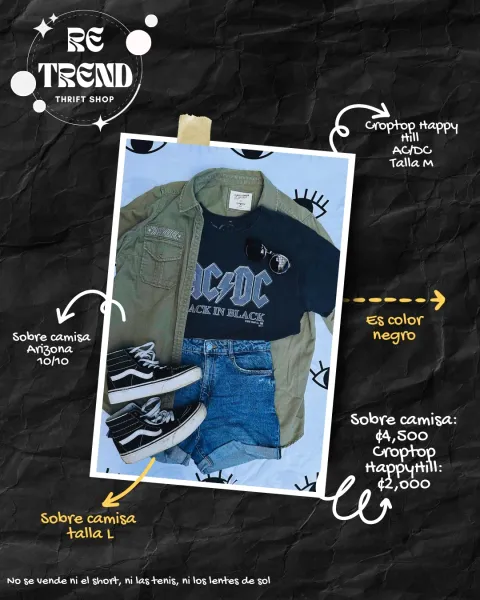 Sobrecamisa y blusa en venta