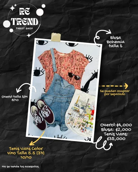 Todas las prendas a la venta