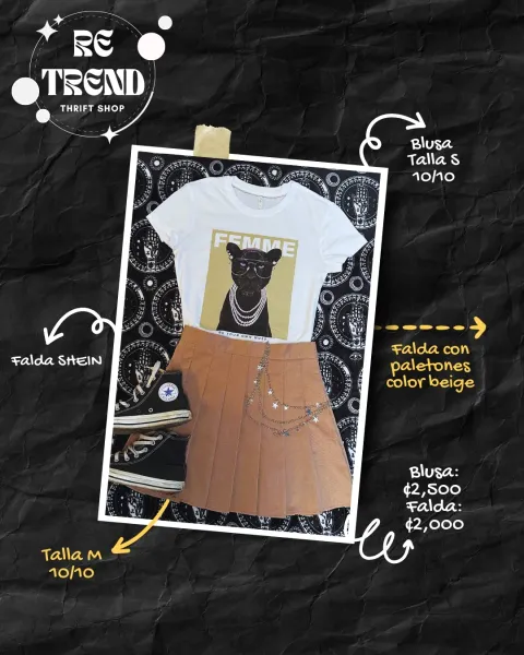 Blusa & Falda a la venta