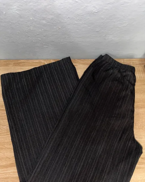 Pantalón Ancho de Tela