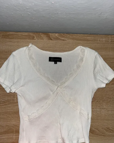 Crop Top Blanco