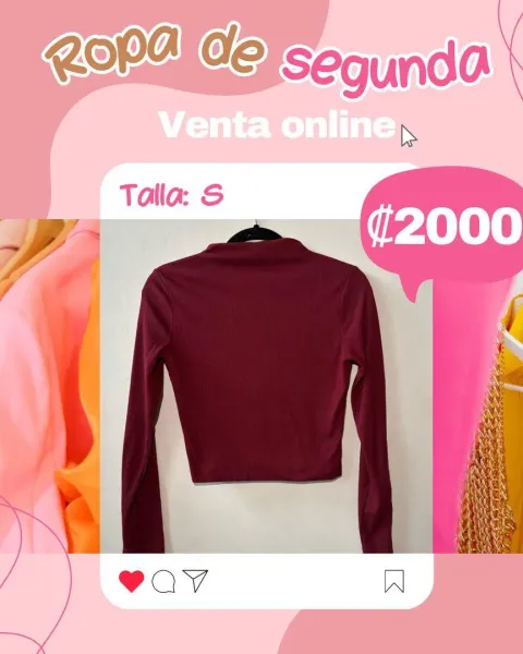Blusa vino