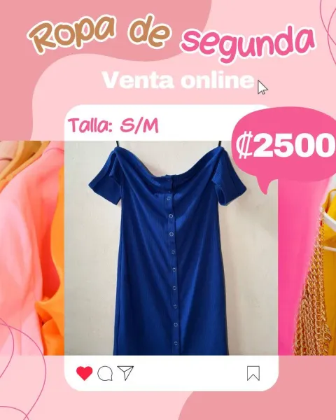 Vestido azul
