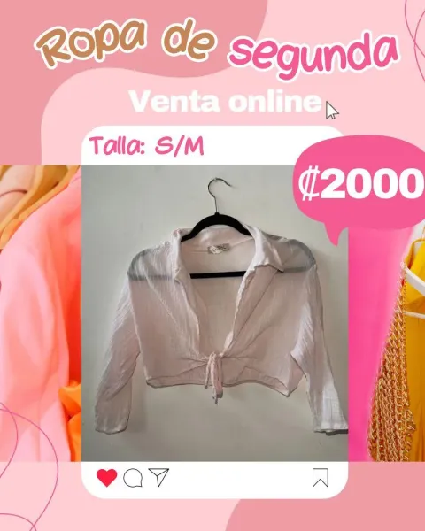 Blusa de playa
