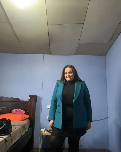 Blazer turquesa Express
