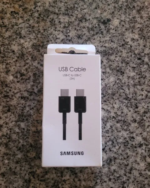 Cable Samsung USB-C a USB-C de 3A