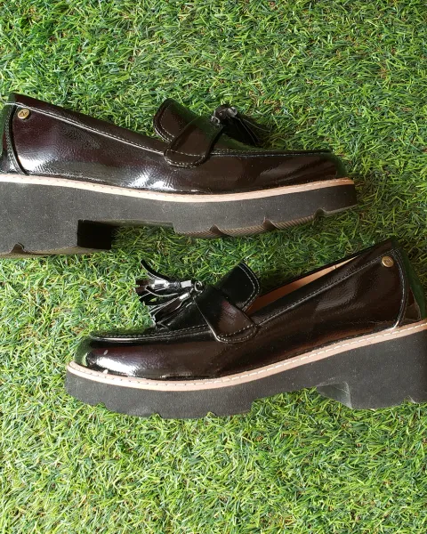 Zapatos Mocasines Negros