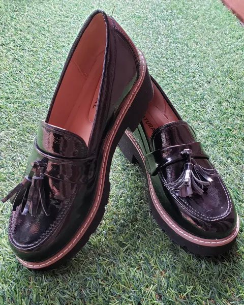Zapatos Mocasines Negros