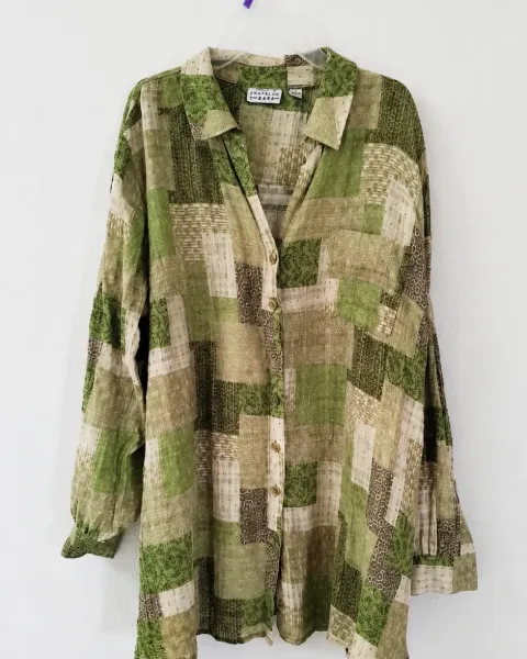 Blusa manga larga