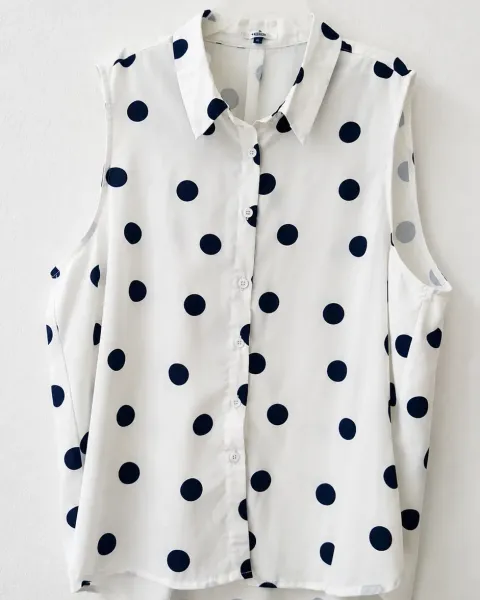 Blusa sin mangas