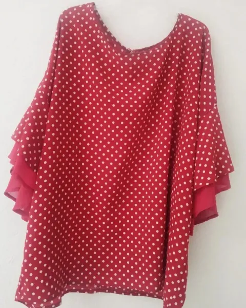 Blusa de seda