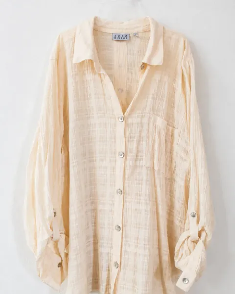 Blusa manga larga