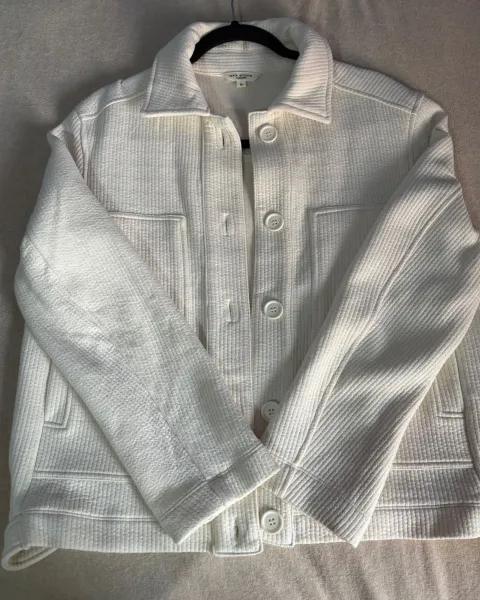 Chaqueta Crema
