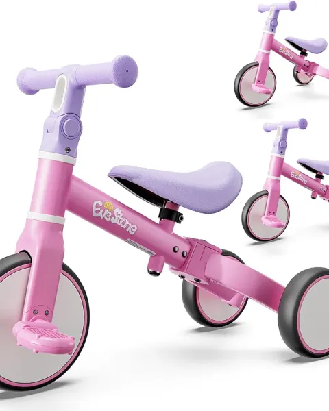 Triciclo 3 en 1 para niñas